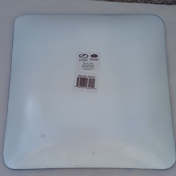 Set 3 Ocean Sea Life Dolphins , Whale Glass Plate Collectible NIB - Picture 7 of 9